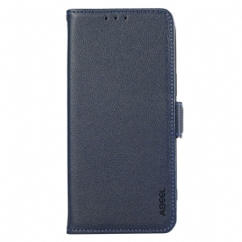 Lærdeksel Folio Deksel Xiaomi Redmi Note 14 5g Mobildeksel Rfid-beskyttelse Abeel