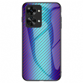 Deksel Til OnePlus Nord 2T 5G Karbonfiberherdet Glass