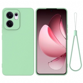 Deksel Oppo Reno 13f 4g / 5g / 13 Fs 5g Med Håndleddsstropp