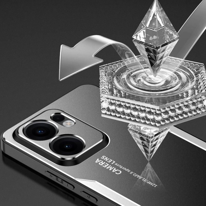 Deksel Oppo Reno 13f 4g / 5g / 13 Fs 5g Metalleffekt Beskyttelse Deksel