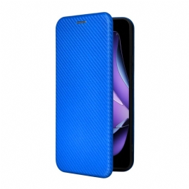 Folio Deksel Lær Oppo Reno 13f 4g / 5g / 13 Fs 5g Karbonfiber