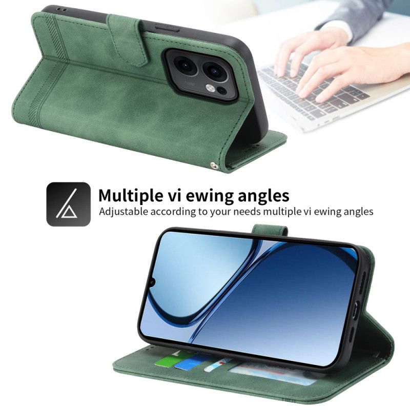 Folio Deksel Oppo Reno 13f 4g / 5g / 13 Fs 5g Dierfeng