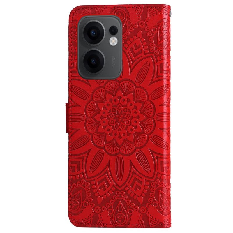 Folio Deksel Oppo Reno 13f 4g / 5g / 13 Fs 5g Mandala Beskyttelse Deksel