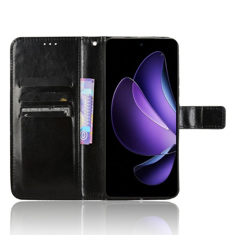 Folio Deksel Oppo Reno 13f 4g / 5g / 13 Fs 5g Prangende Kunstskinn