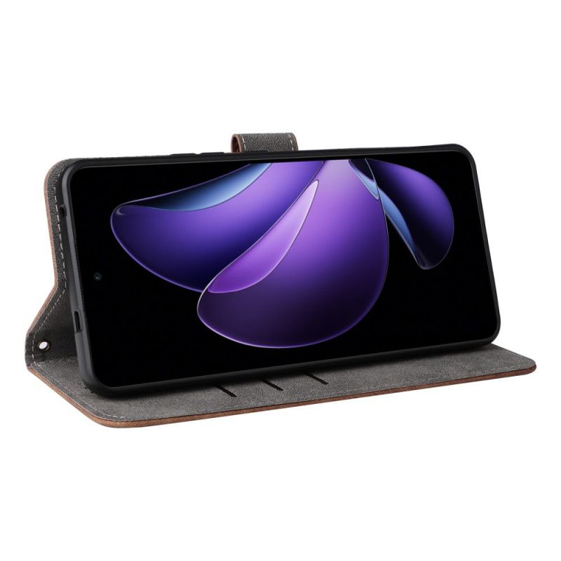 Folio Deksel Oppo Reno 13f 4g / 5g / 13 Fs 5g Rfid-lommebok-snor