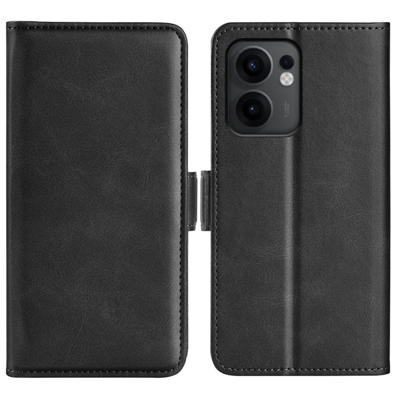 Folio Deksel Til Oppo Reno 13f 4g / 5g / 13 Fs 5g Dobbel Lås