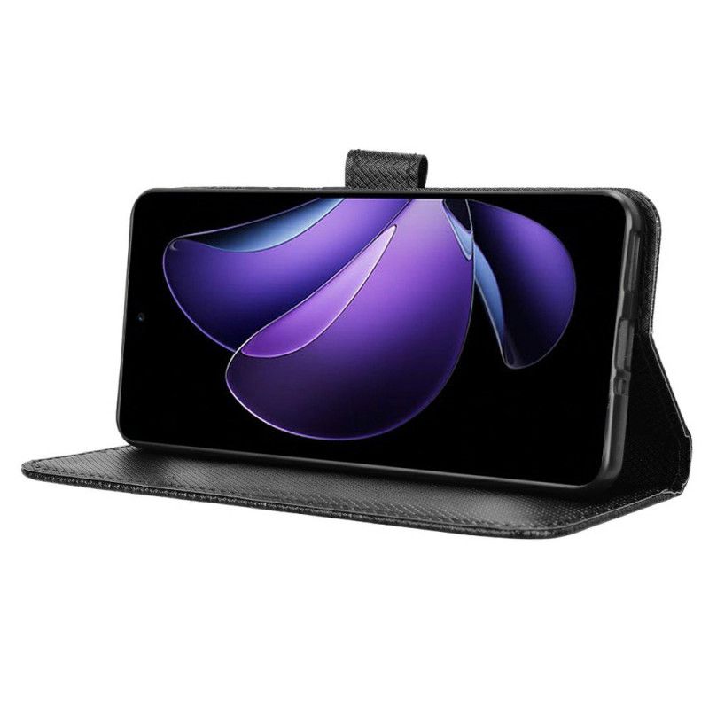 Folio Deksel Til Oppo Reno 13f 4g / 5g / 13 Fs 5g Prikker