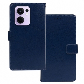 Lærdeksel Folio Deksel Oppo Reno 13f 4g / 5g / 13 Fs 5g Mobildeksel Idewei