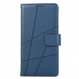 Lærdeksel Folio Deksel Oppo Reno 13f 4g / 5g / 13 Fs 5g Mobildeksel Striper