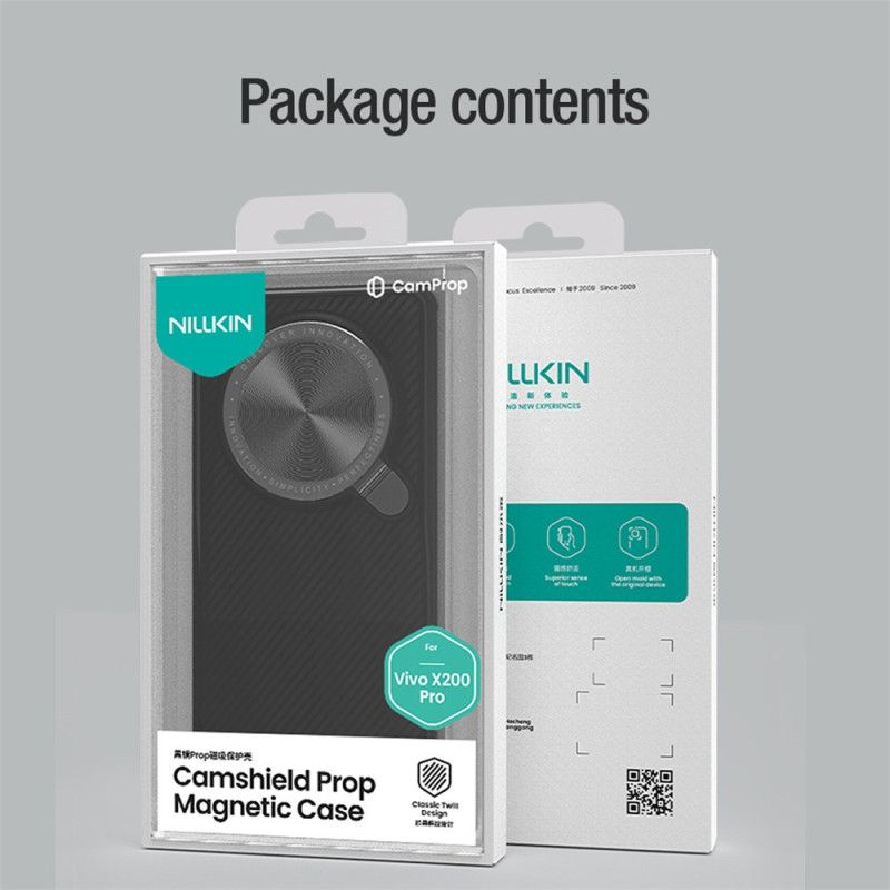 Deksel Vivo X200 Pro Magsafe Camshield Prop Nillkin Beskyttelse Deksel
