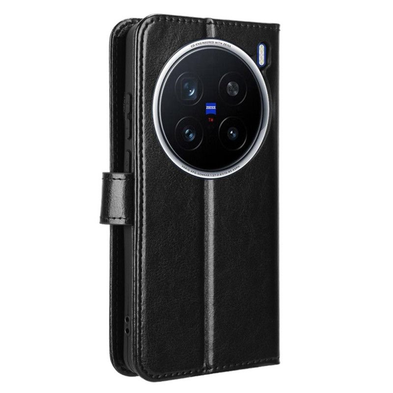 Folio Deksel Vivo X200 Pro Prangende Kunstskinn