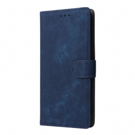 Folio Deksel Vivo X200 Pro Stropp I Semsket Skinneffekt