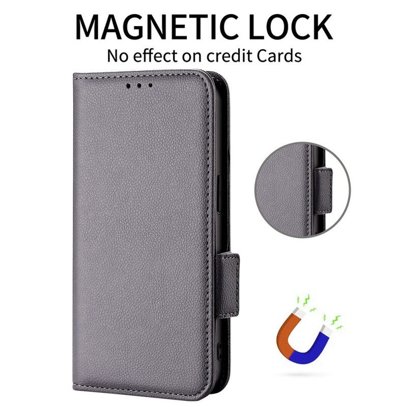 Lærdeksel Folio Deksel Vivo X200 Pro Mobildeksel Stropp I Kunstskinn