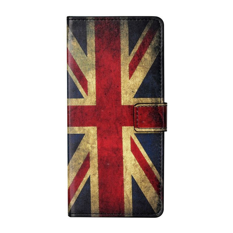 Folio Deksel Til Xiaomi Redmi Note 10 5G / Poco M3 Pro 5G Englands Flagg
