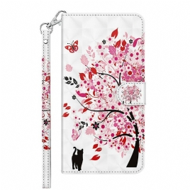Folio Deksel Til Xiaomi Redmi Note 10 5G / Poco M3 Pro 5G Rosa Tre