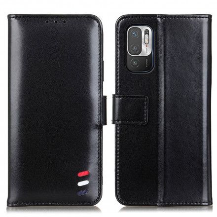 Folio Deksel Til Xiaomi Redmi Note 10 5G / Poco M3 Pro 5G Tricolor Skinneffekt