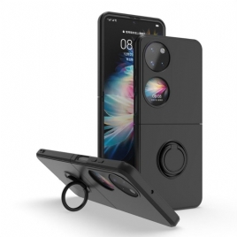 Deksel Til Huawei P50 Pocket Silikon Med Ringstøtte