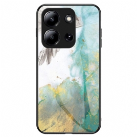 Deksel Poco C85 Mobildeksel Marmorert Herdet Glass