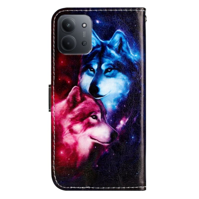 Folio Deksel Poco C85 To Ulver Beskyttelse Deksel