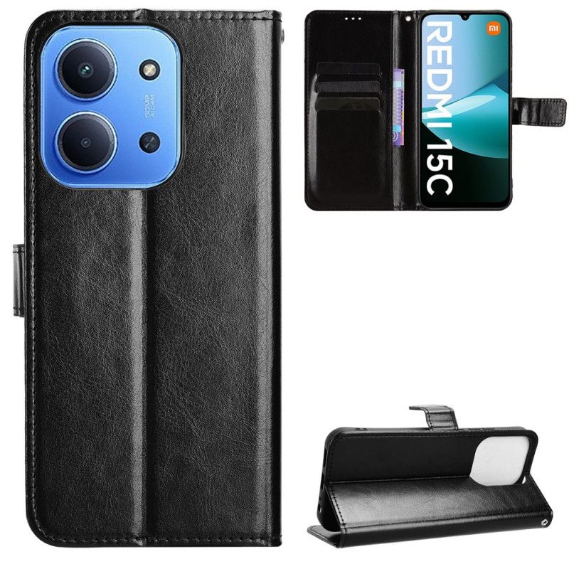 Folio Deksel Til Poco C85 Prangende Kunstskinn