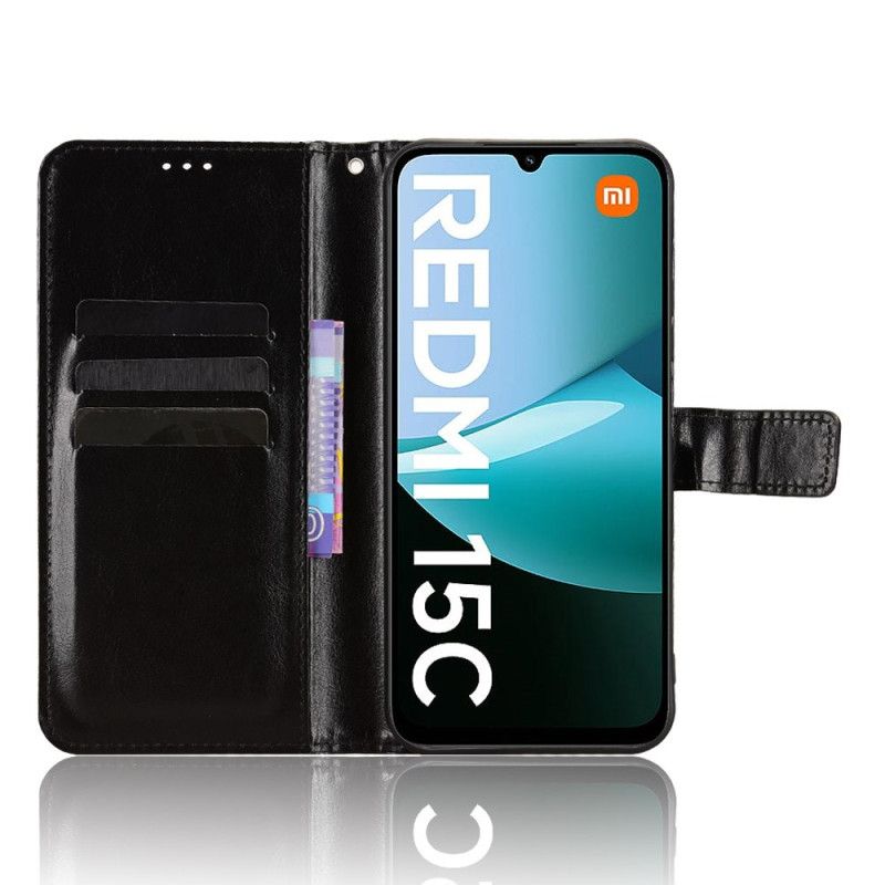 Folio Deksel Til Poco C85 Prangende Kunstskinn