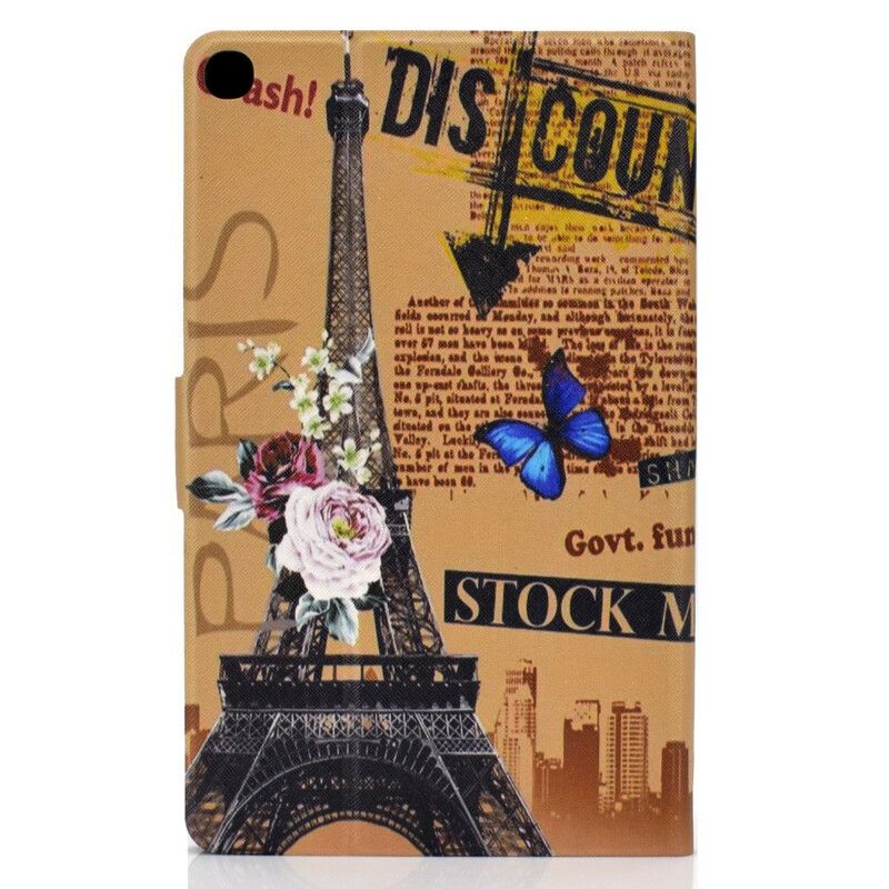 Folio Deksel Til Samsung Galaxy Tab S6 Lite Paris Journal