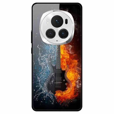 Deksel Honor Magic 6 Pro Herdet Glassgitar Av Is Og Ild