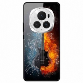 Deksel Honor Magic 6 Pro Herdet Glassgitar Av Is Og Ild