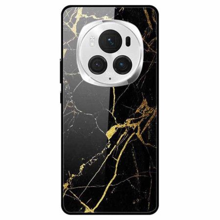 Deksel Honor Magic 6 Pro Marmormønster Av Herdet Glass Beskyttelse Deksel