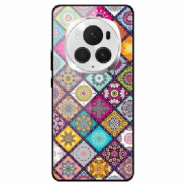 Deksel Honor Magic 6 Pro Patchwork Herdet Glass
