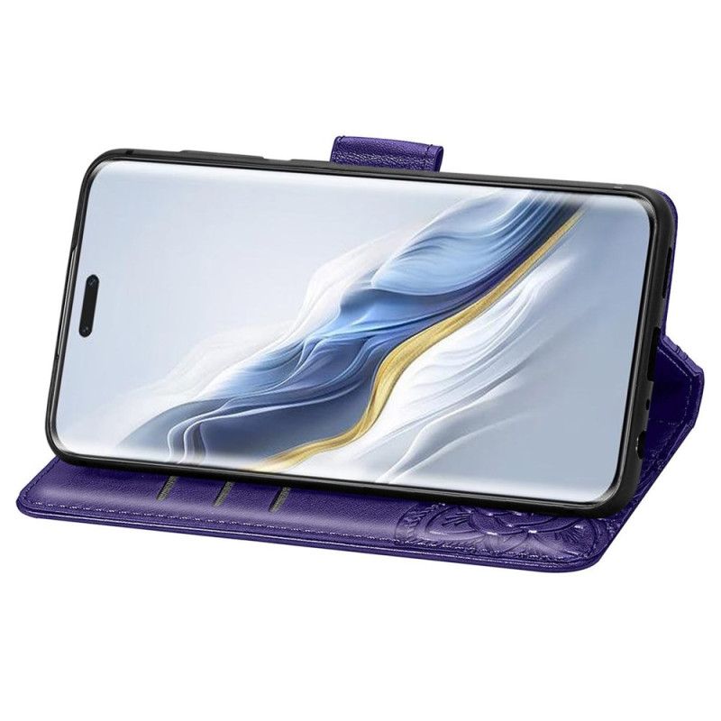 Folio Deksel Honor Magic 6 Pro Barokk Sommerfugl