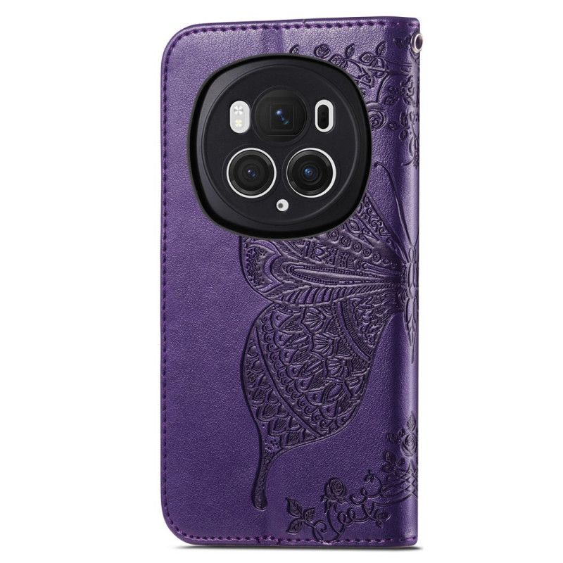 Folio Deksel Honor Magic 6 Pro Barokk Sommerfugl