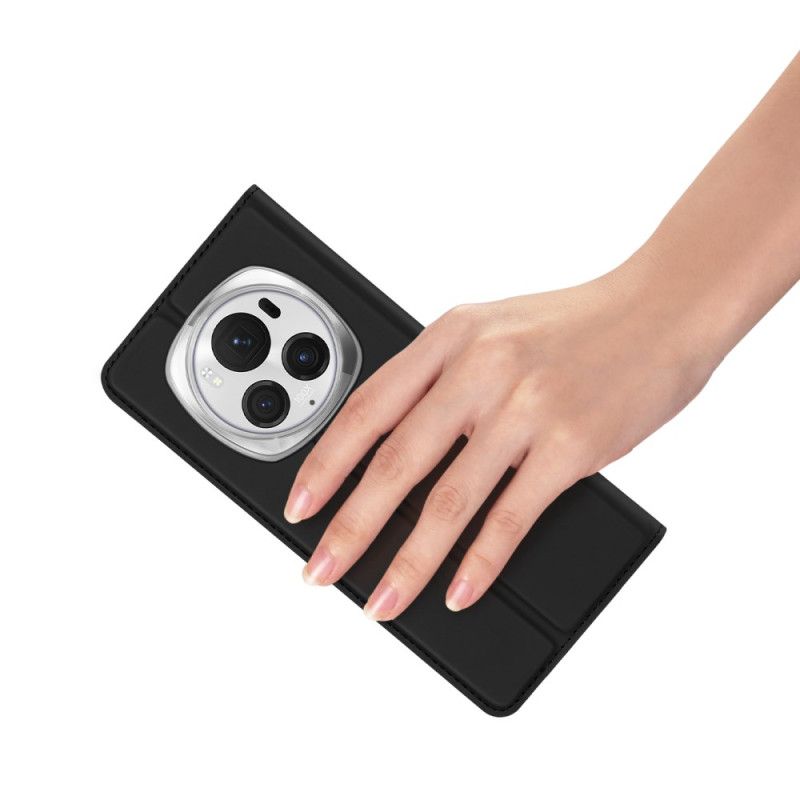 Folio Deksel Lær Honor Magic 6 Pro Mobildeksel Skin Pro Series Dux Ducis