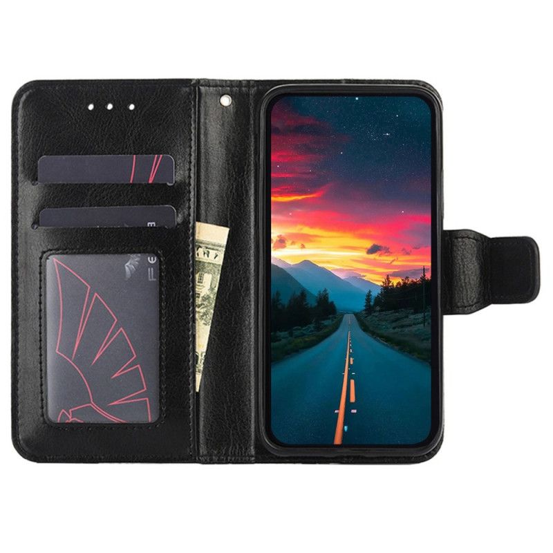 Lærdeksel Folio Deksel Honor Magic 6 Pro Mobildeksel Årgang