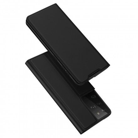 Beskyttelse Deksel Til Samsung Galaxy S21 Ultra 5G Folio Deksel Dux Ducis Pro Skin
