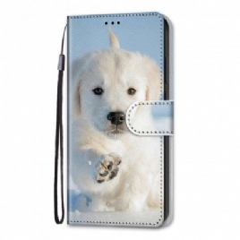 Lærdeksel Til Samsung Galaxy S21 Ultra 5G Søt Hund