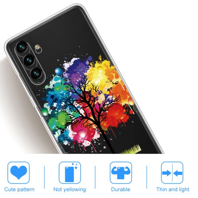 Deksel Til Samsung Galaxy A13 5G Akvarelltre
