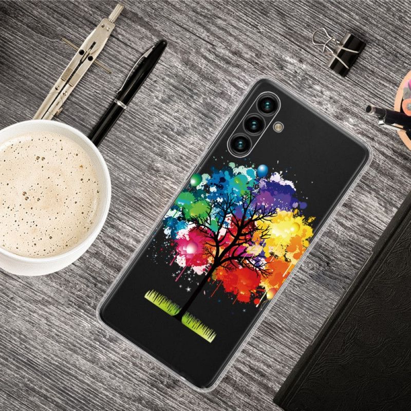 Deksel Til Samsung Galaxy A13 5G Akvarelltre