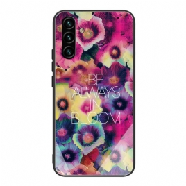 Deksel Til Samsung Galaxy A13 5G Be Always In Bloom Herdet Glass