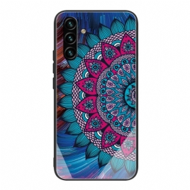 Deksel Til Samsung Galaxy A13 5G Mandala I Herdet Glass