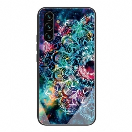 Deksel Til Samsung Galaxy A13 5G Mandala I Herdet Glass