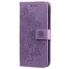 Folio Deksel Til Samsung Galaxy A13 5G Blomstermandala