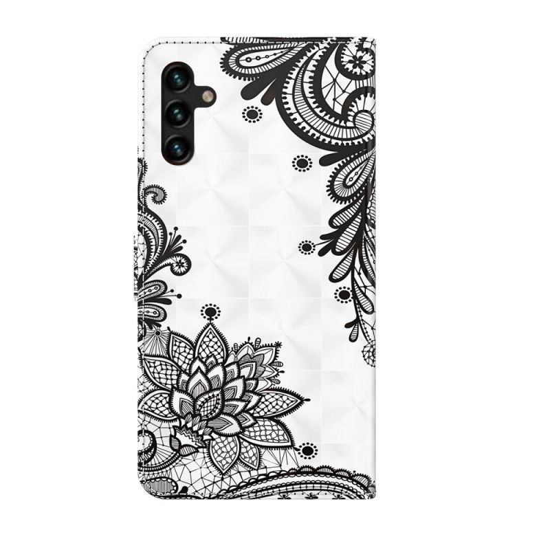 Folio Deksel Til Samsung Galaxy A13 5G Elegant Blonder