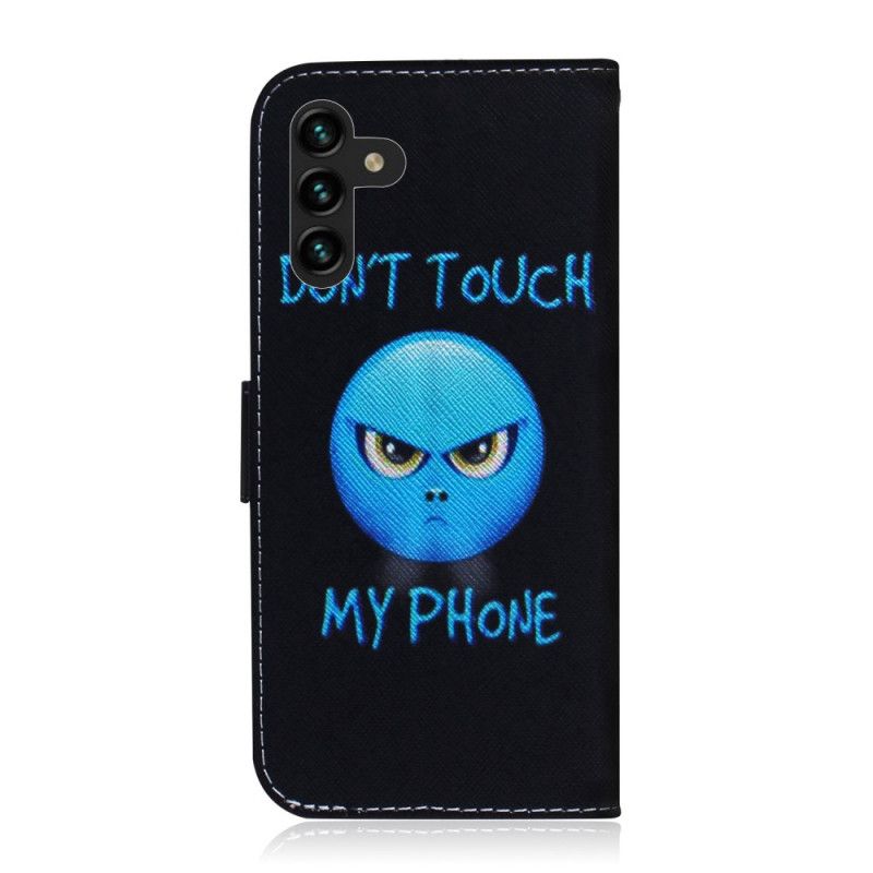 Folio Deksel Til Samsung Galaxy A13 5G Emoji-telefon