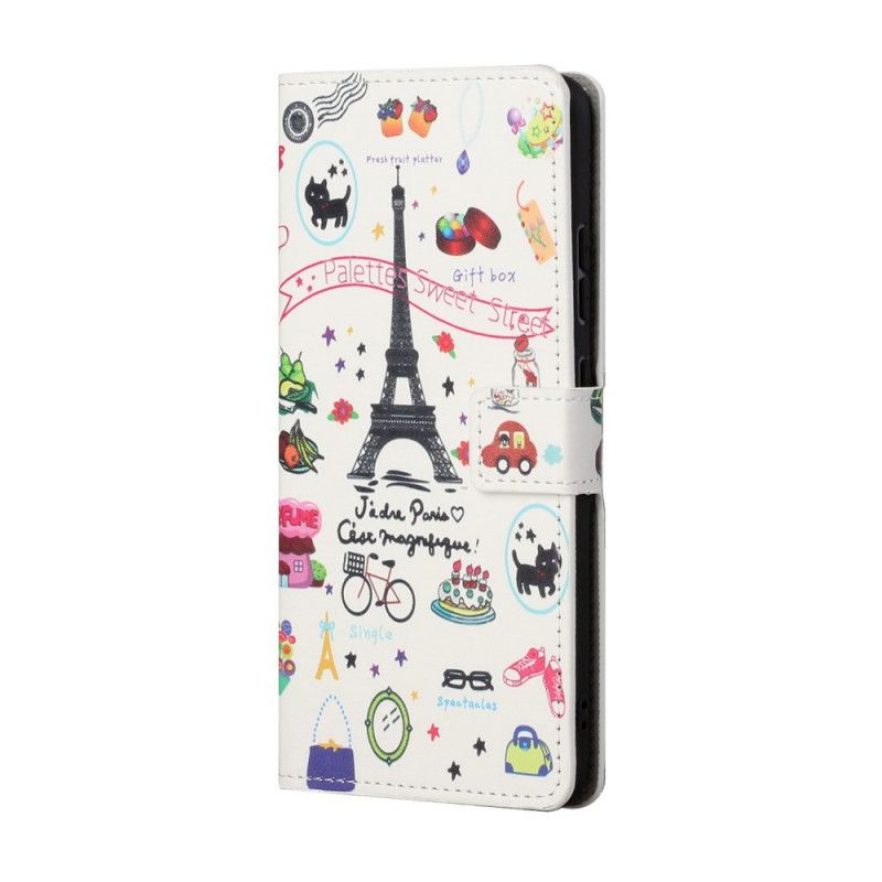 Folio Deksel Til Samsung Galaxy A13 5G Jeg Elsker Paris