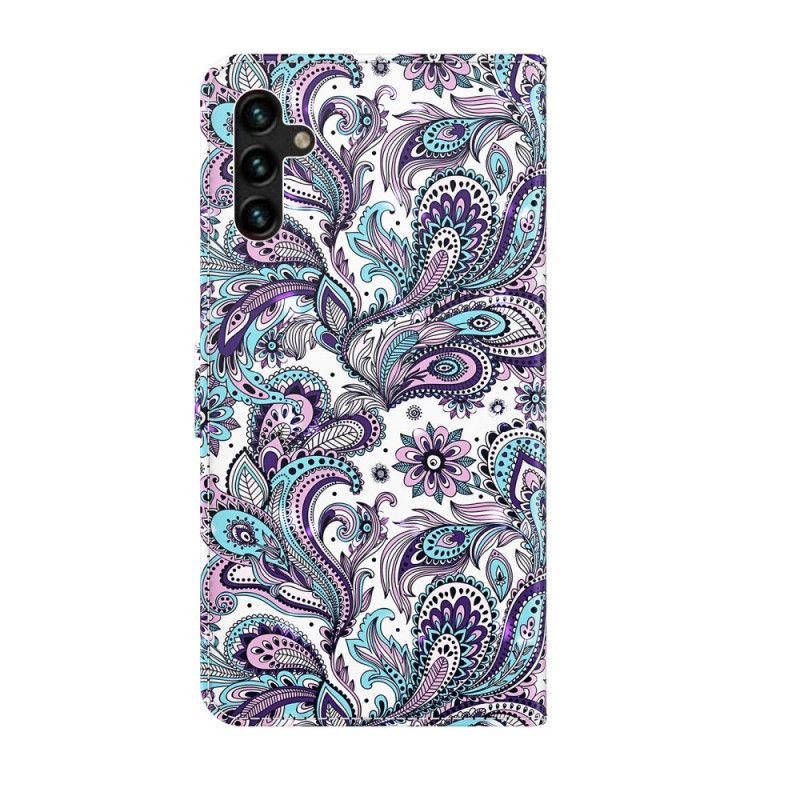 Lærdeksel Til Samsung Galaxy A13 5G Blomstermønstre
