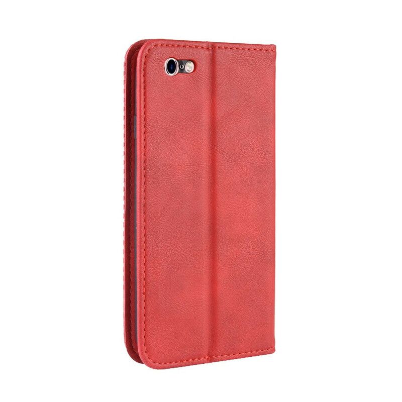 Beskyttelse Deksel Til iPhone 6 / 6S Folio Deksel Vintage Stilisert Skinneffekt