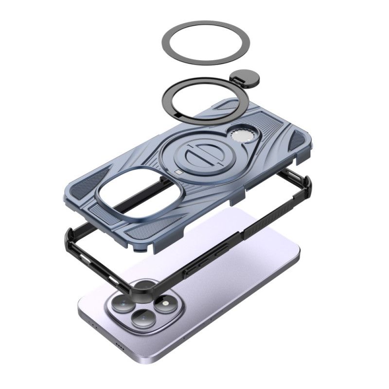 Deksel Til Xiaomi Redmi Note 15 Pro 5g Magnetisk Med Roterende Stativ