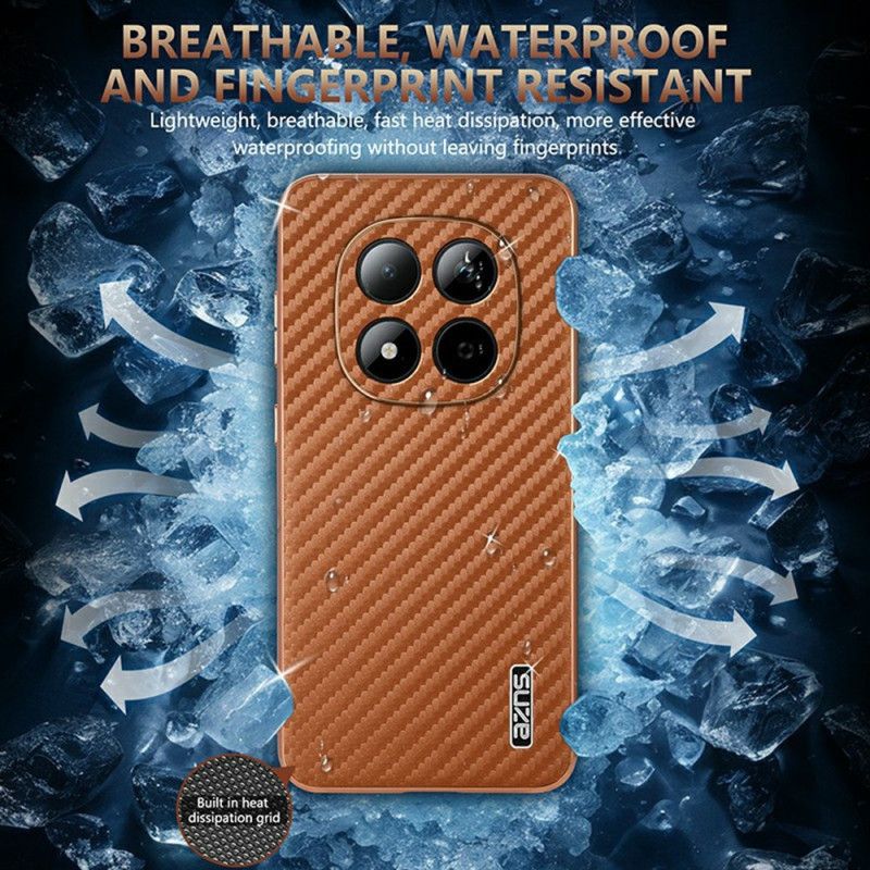 Deksel Xiaomi Redmi Note 15 Pro 5g Mobildeksel Azns Karbonfiber