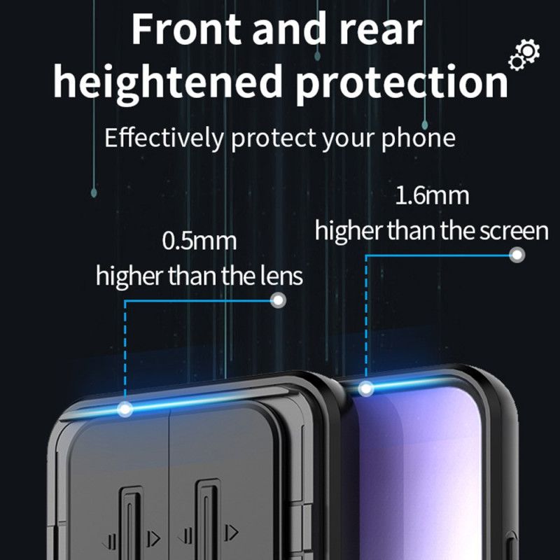 Deksel Xiaomi Redmi Note 15 Pro 5g Slitesterk Ring Med Linsedeksel